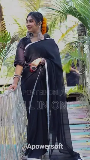 Soft Georgette Sharee Dvjdib Djdrji FBJJ