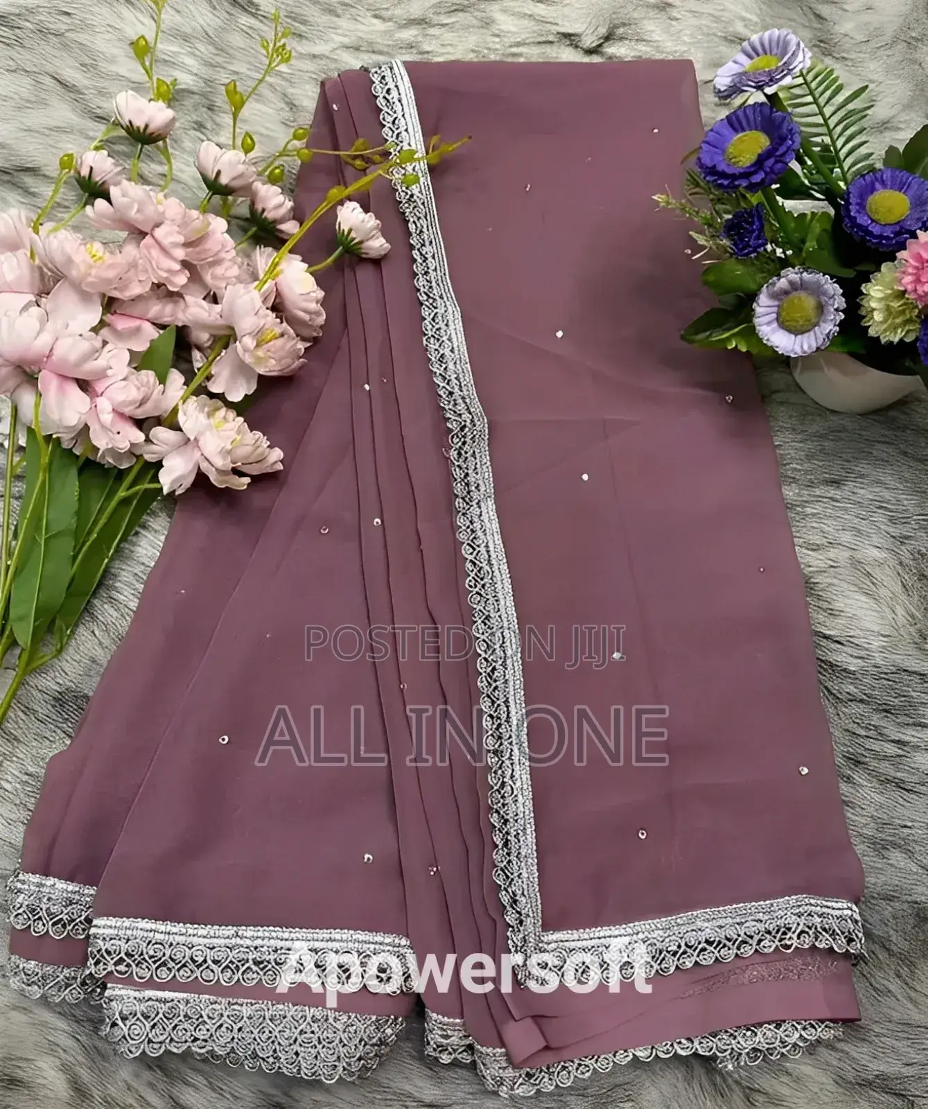 Soft Georgette Sharee Dvjdib Djdrji FBJJ