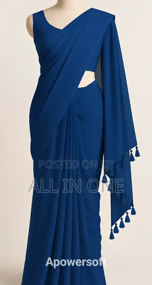 Elegant Weightless Georgette Saree Ghghufg JVHNG GGHG