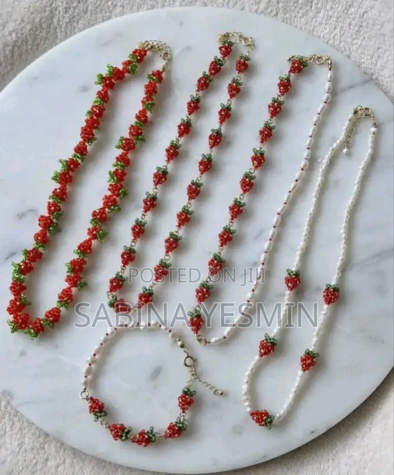 Rosy Handmaid’S Bracelet