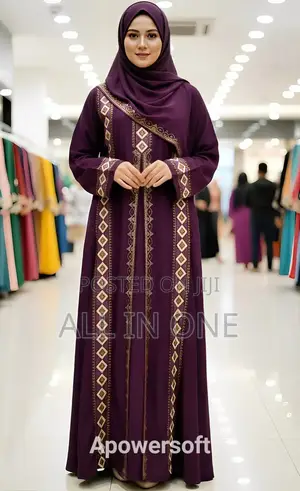 Stone Borka With Hijab Yxhrg Udvugh GJJJ