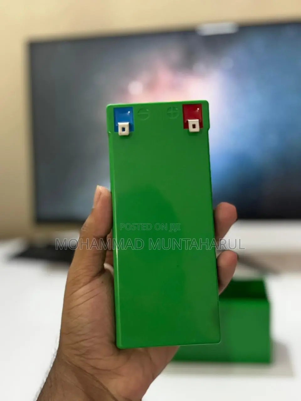 12v Battery Box With 2 18650 Battery Holder