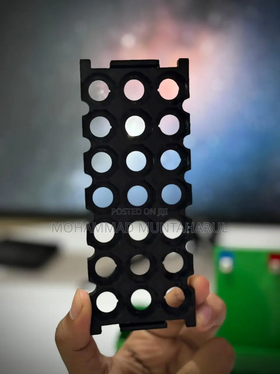 12v Battery Box With 2 18650 Battery Holder