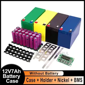 12v Battery Box With 2 18650 Battery Holder