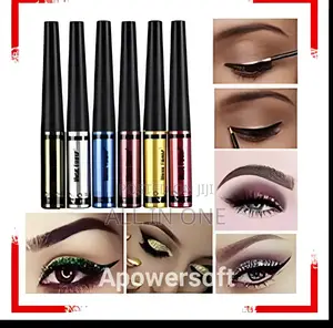 Photo - 16 Different Colorful Liquid Eyeliners, High Precision