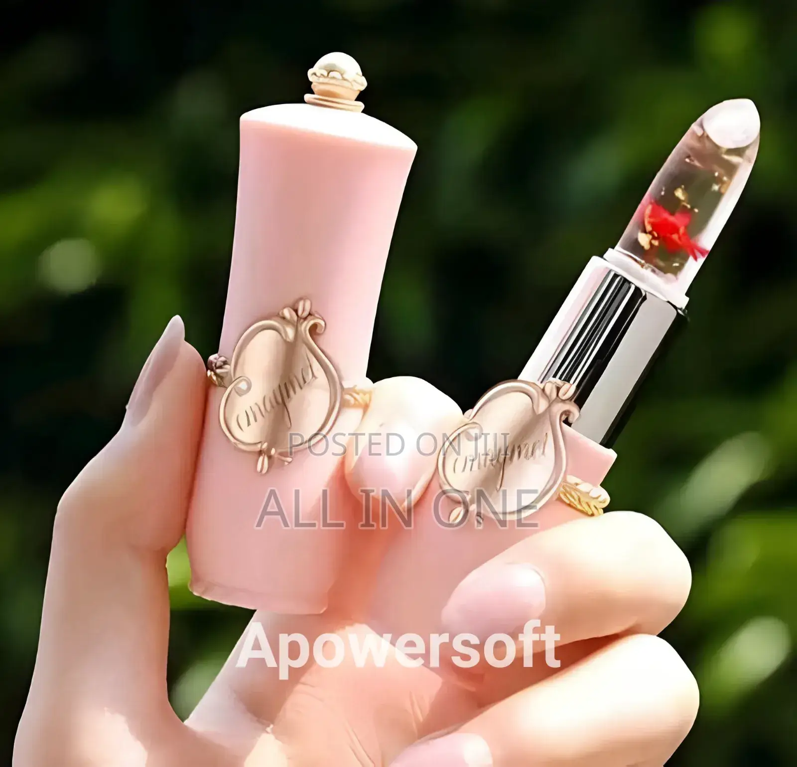 Emaymei Jelly Crystal Flower Lipstick High Quality