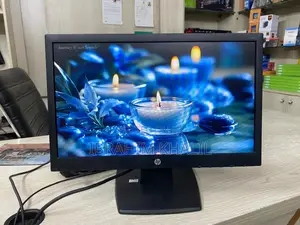 Hp 19" Full Fresh Led Monitor ,Resolution (1366x768) ,Model : Hp -V194