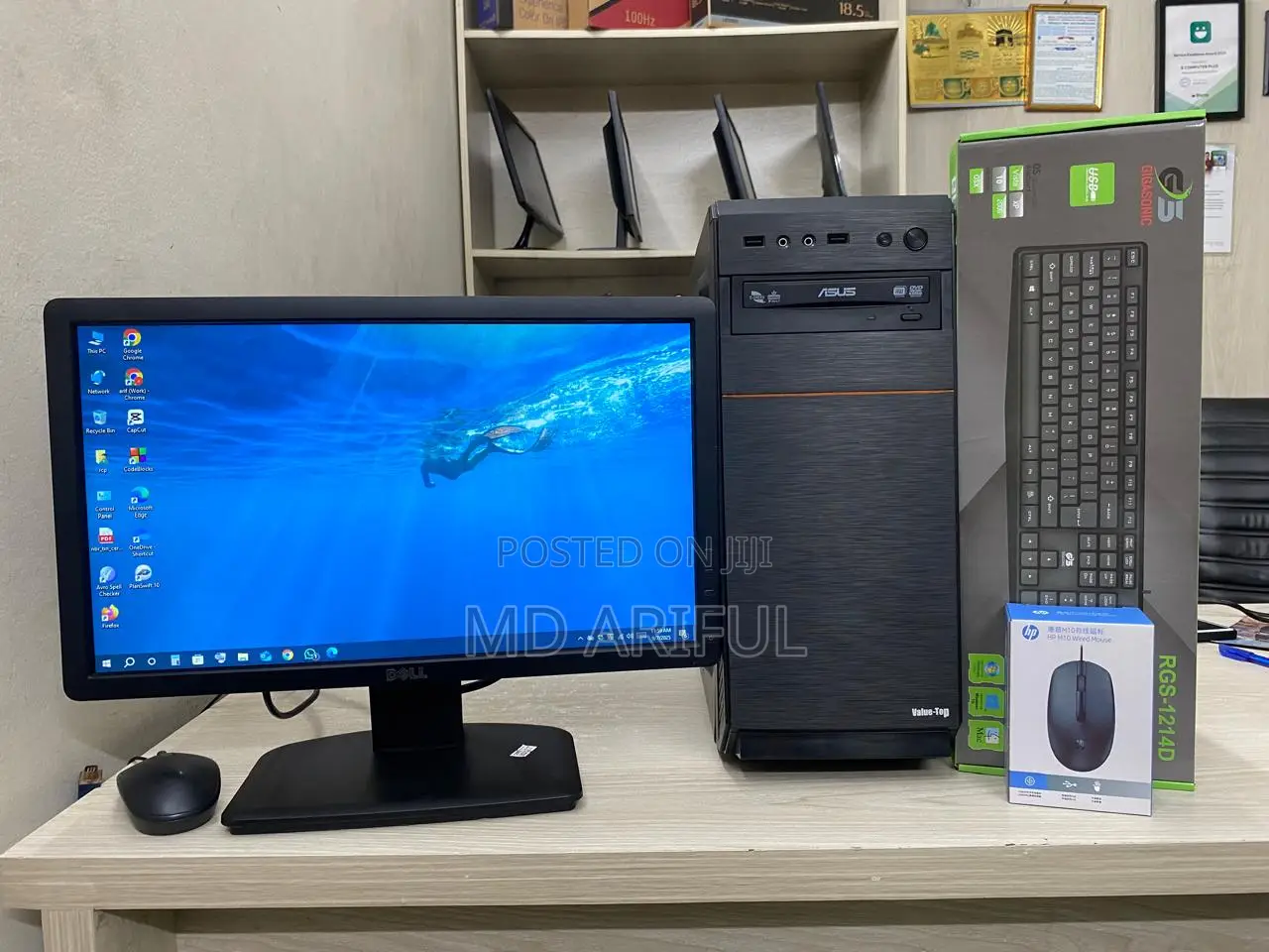 Desktop Computer 16GB Intel Core I5 SSD 256GB