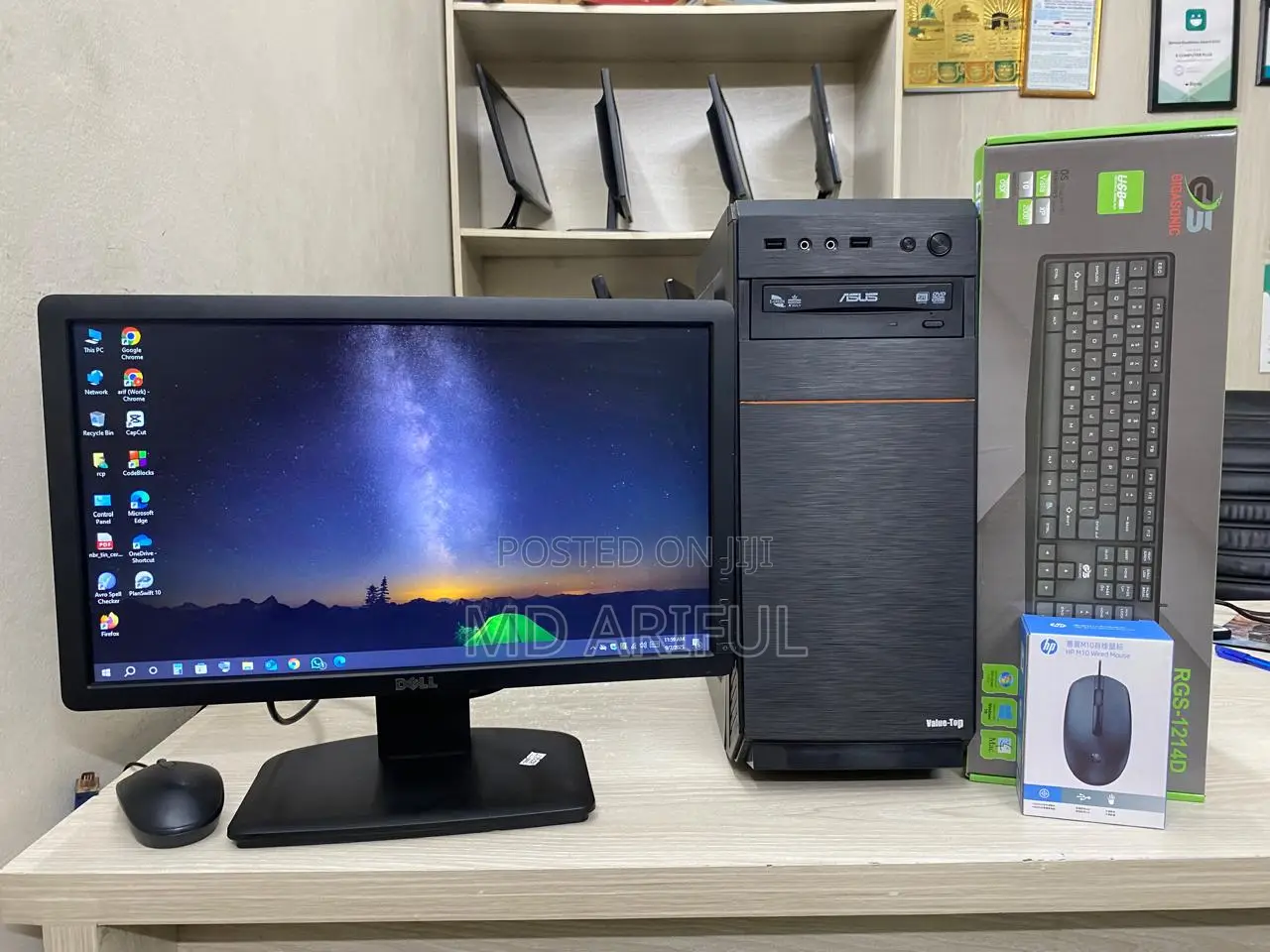 Desktop Computer 16GB Intel Core I5 SSD 256GB