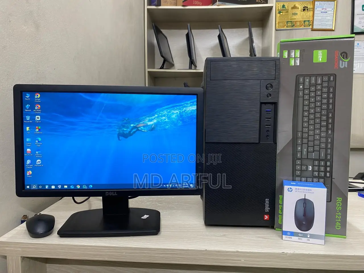 Desktop Computer 8GB Intel Core I3 SSD 256GB