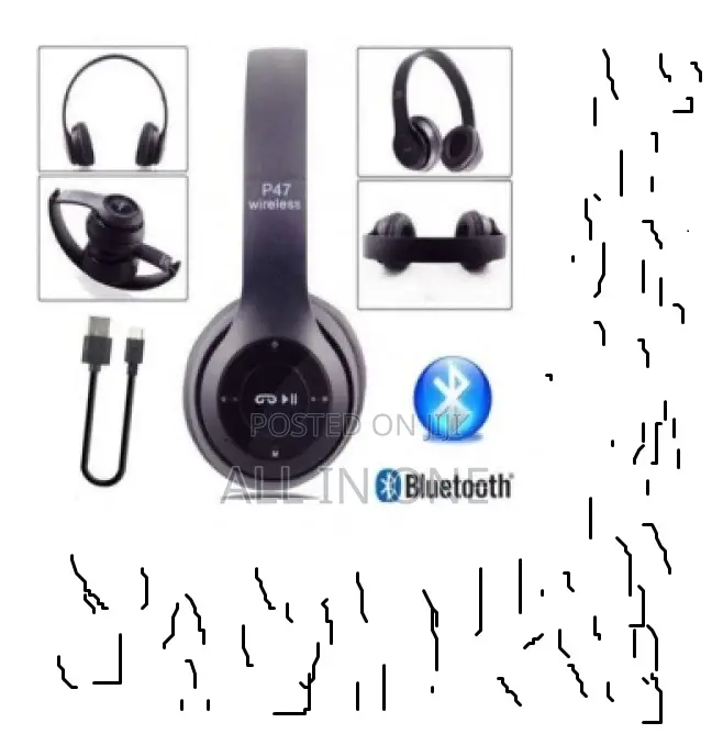 P47 Wireless Headphone Ythtr
