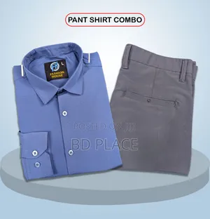 Premium Shirt Pant Combo (Formal / Casual) Light Green Deep Olive