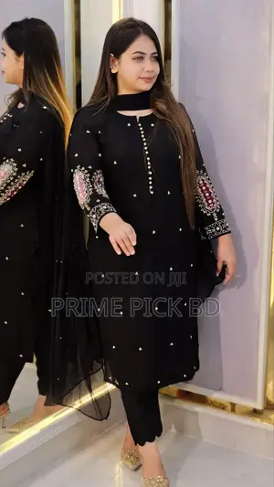 Embroidery Three Piece