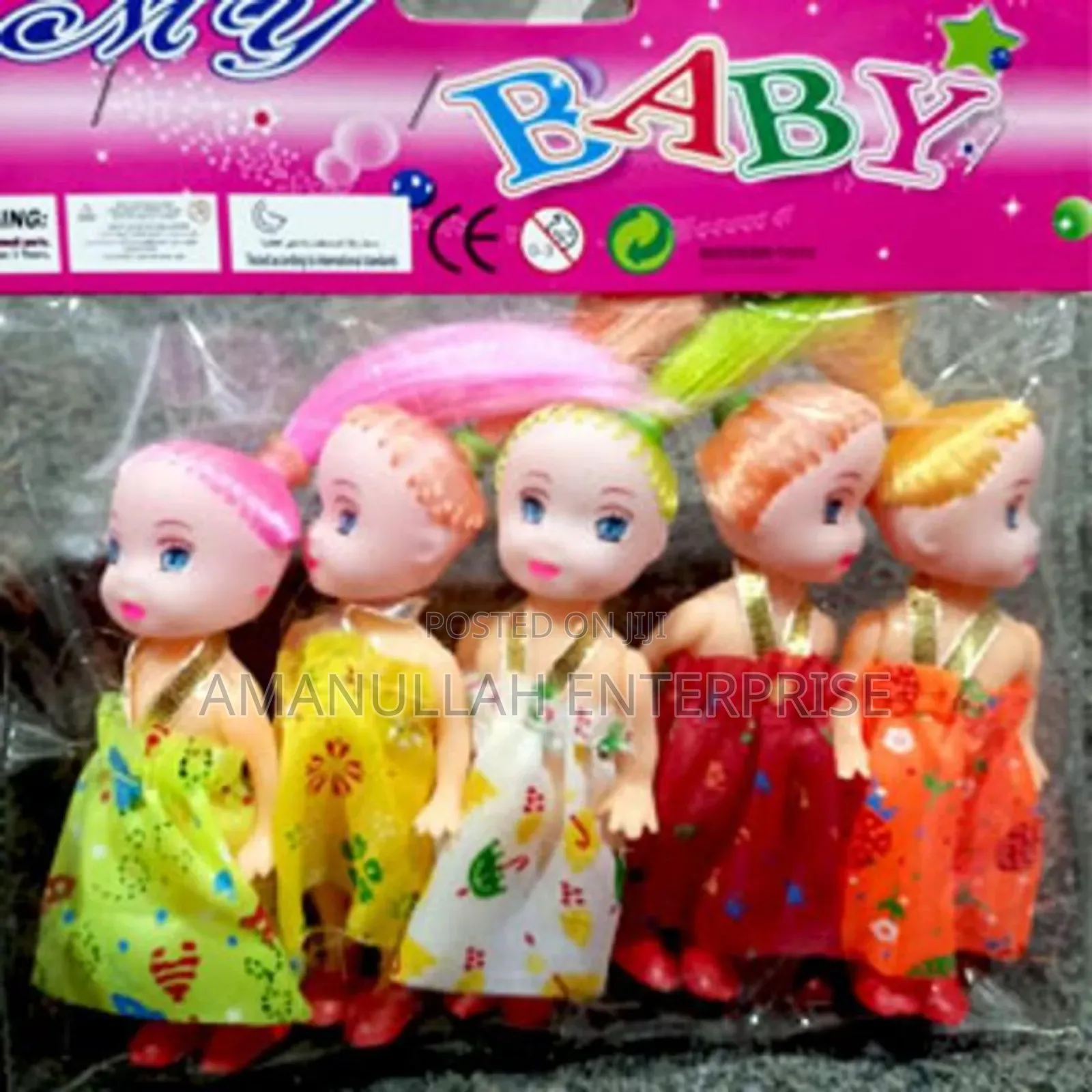 Set of Small Baby Dolls Packaged Together