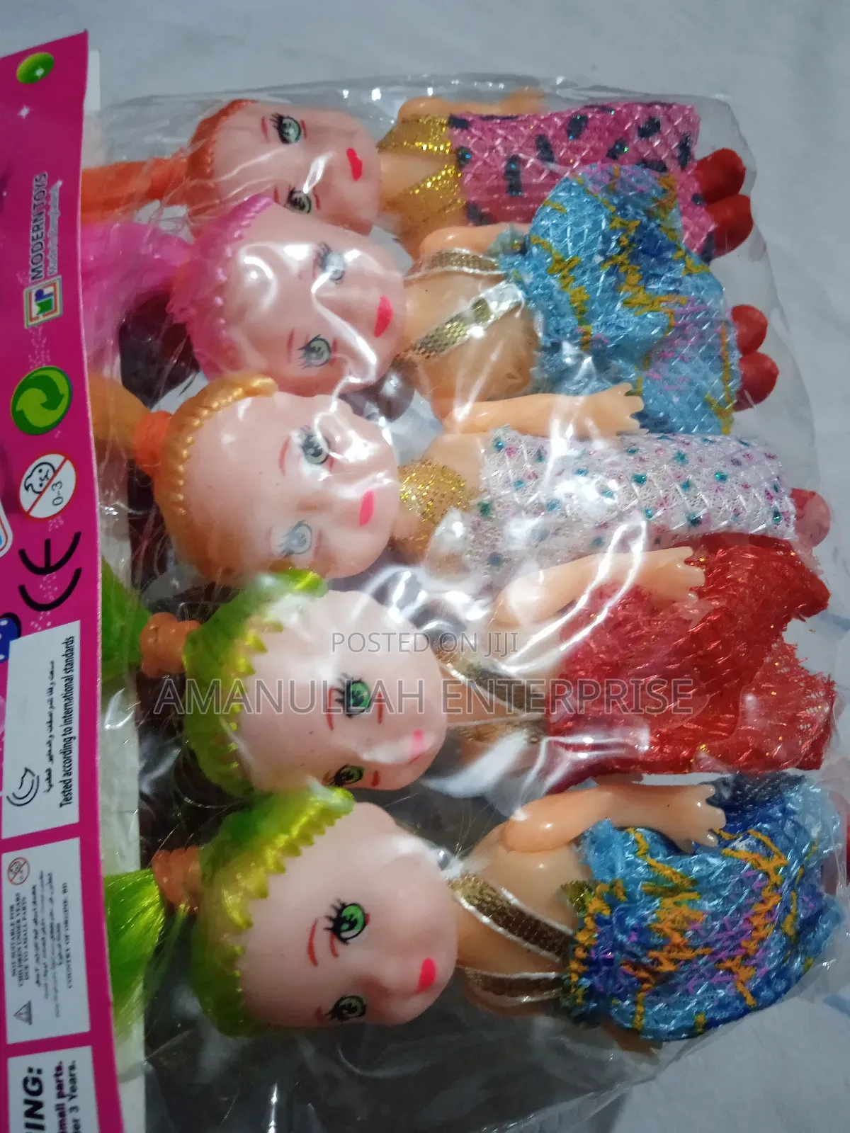 Set of Small Baby Dolls Packaged Together