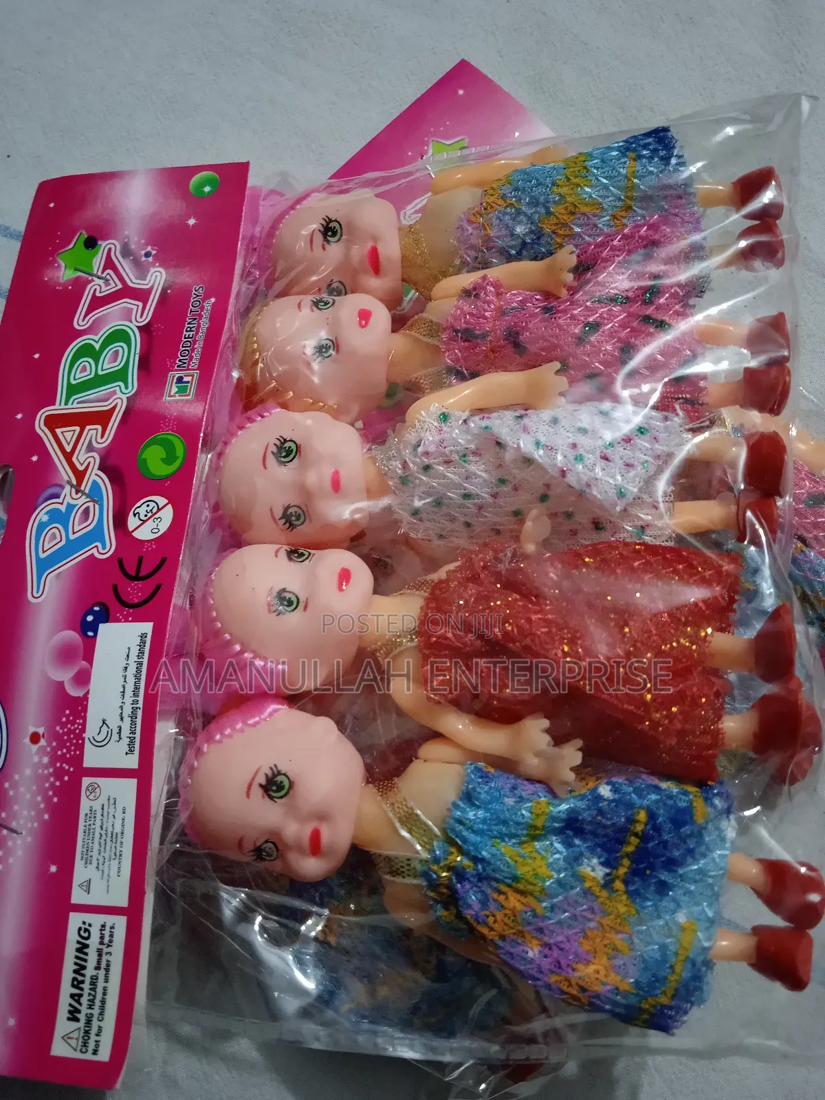 Set of Small Baby Dolls Packaged Together