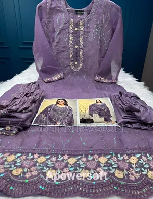 Pakistani White Gold Jorjet Three Peace FCHF JFDVJ GJHC