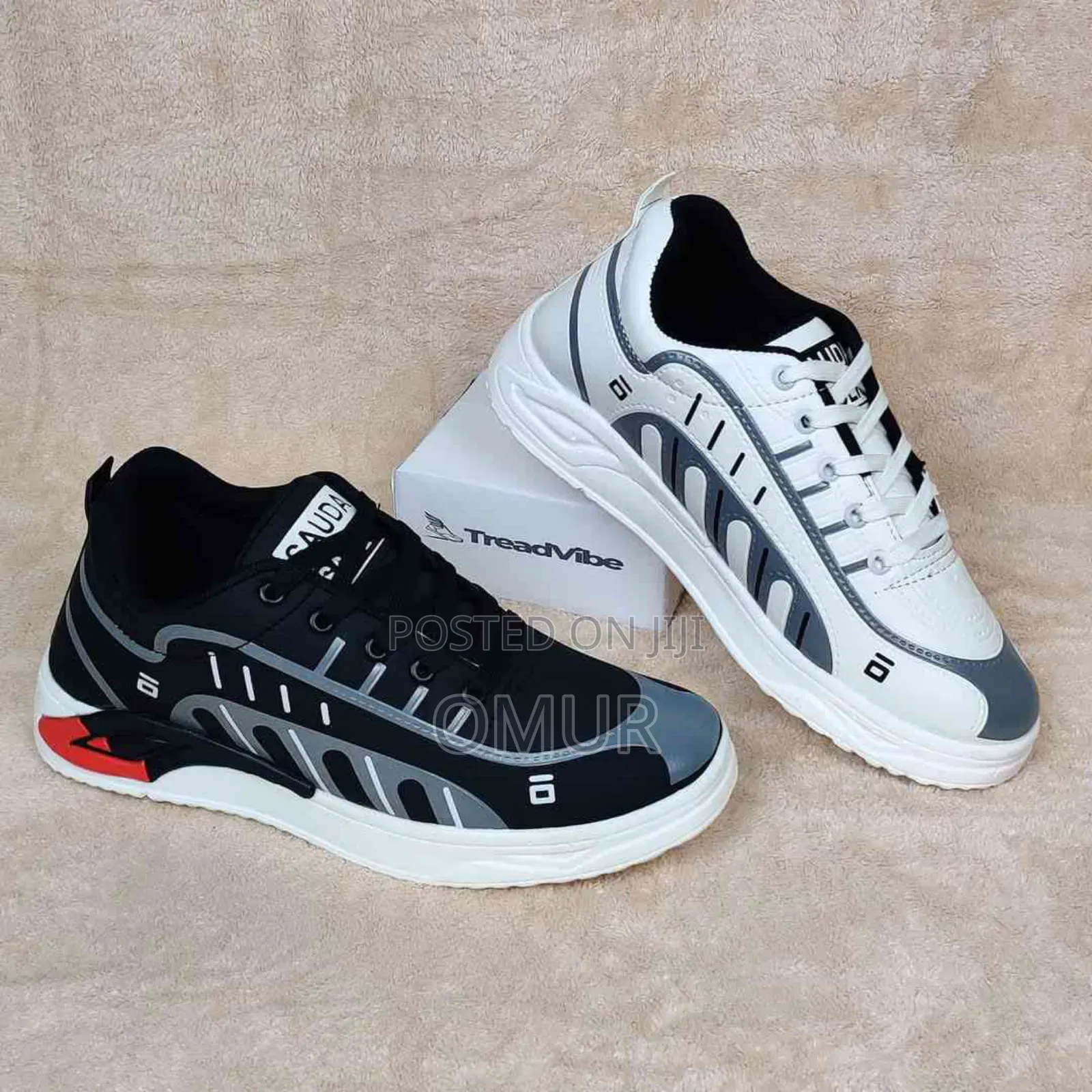 Treadvibe Exclusive White Sneakers for Men