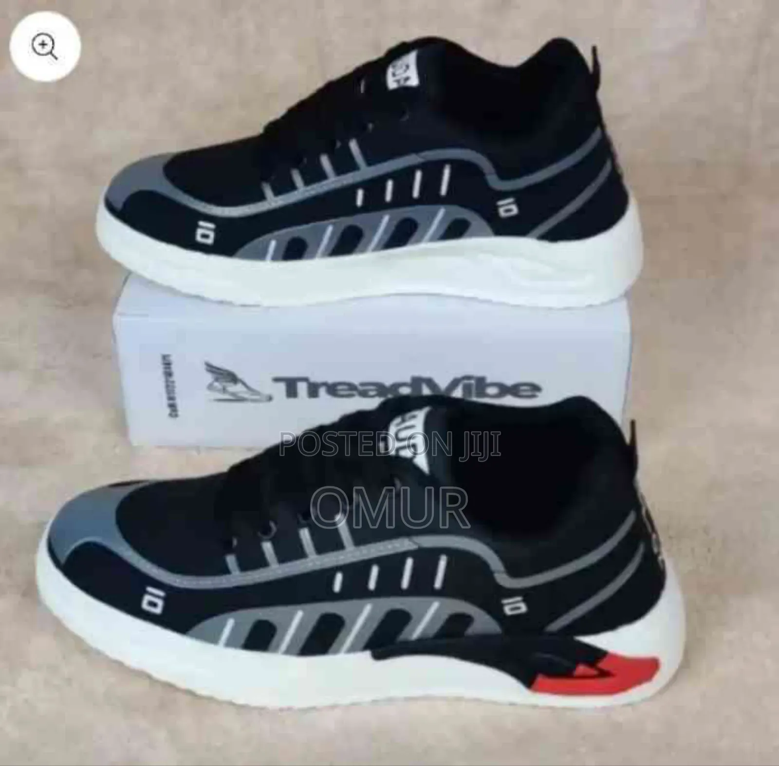 Treadvibe Exclusive White Sneakers for Men