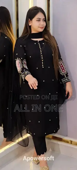 Embroidery Three Piece Ufgg Usgu Dbif FFJDG