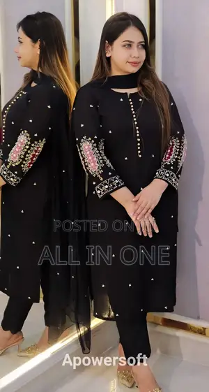 Embroidery Three Piece Ufgg Usgu Dbif FFJDG