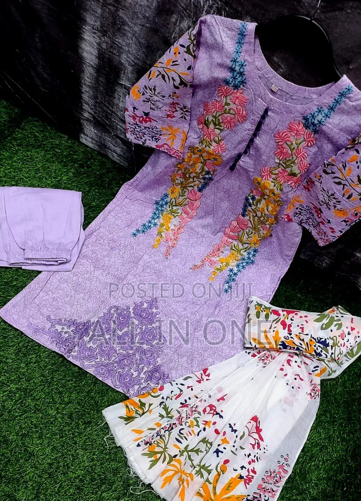 Cotton Three Piece Jduc Udbu Dnyg HXBJ