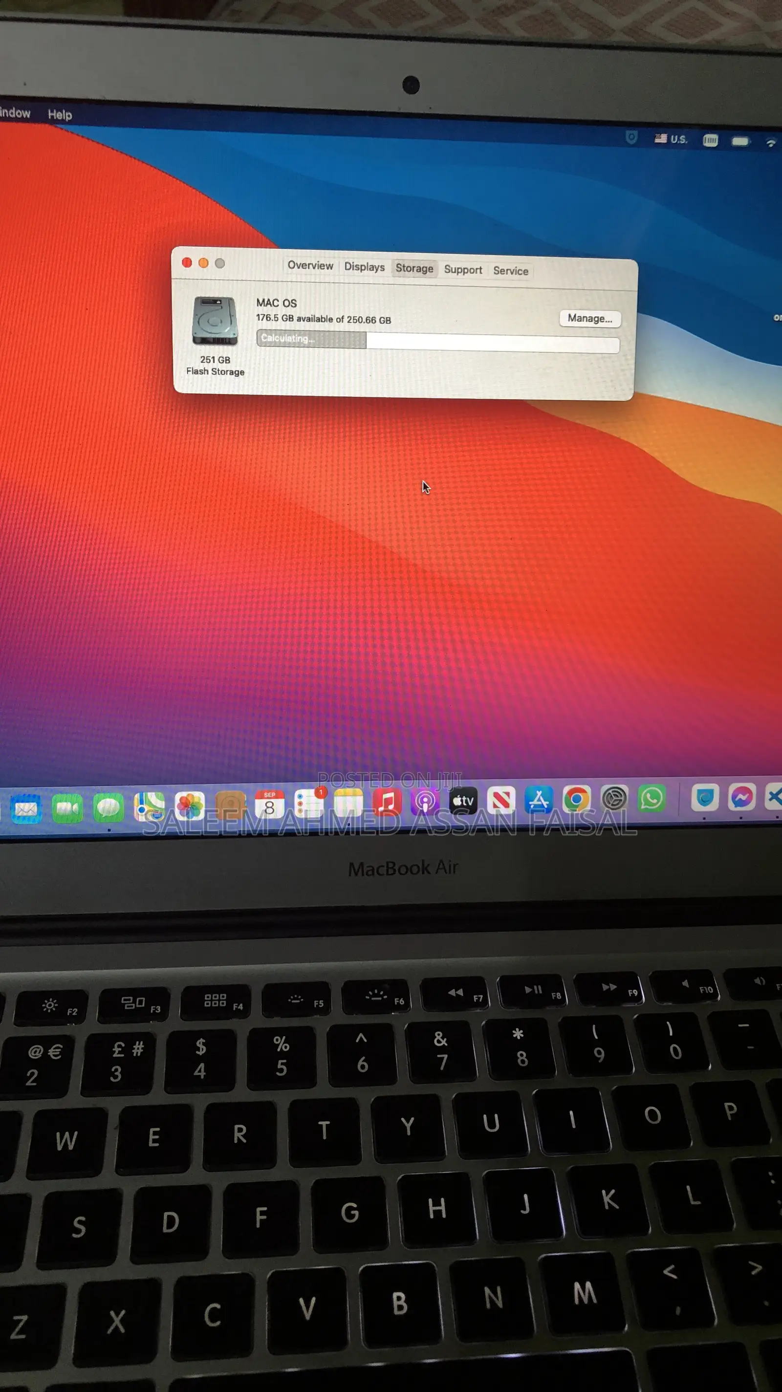 Laptop Apple MacBook 2014 4GB Apple M4 SSD 256GB