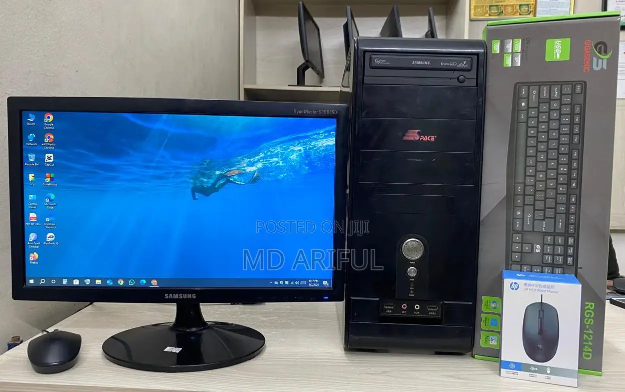 Desktop Computer 8GB Intel Core I3 HDD 500GB