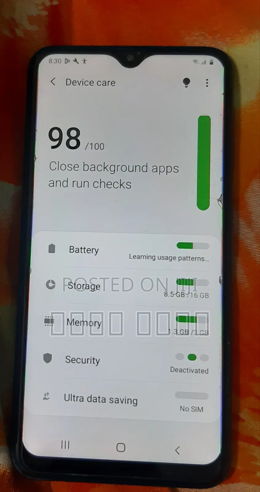 Samsung Galaxy M10 16 GB Blue