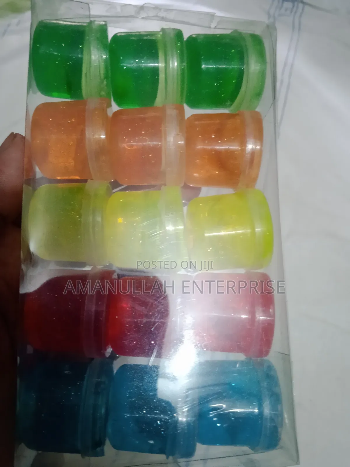 Crystal Mud Slime, Also Known as Crystal Clay or Hand Gum.