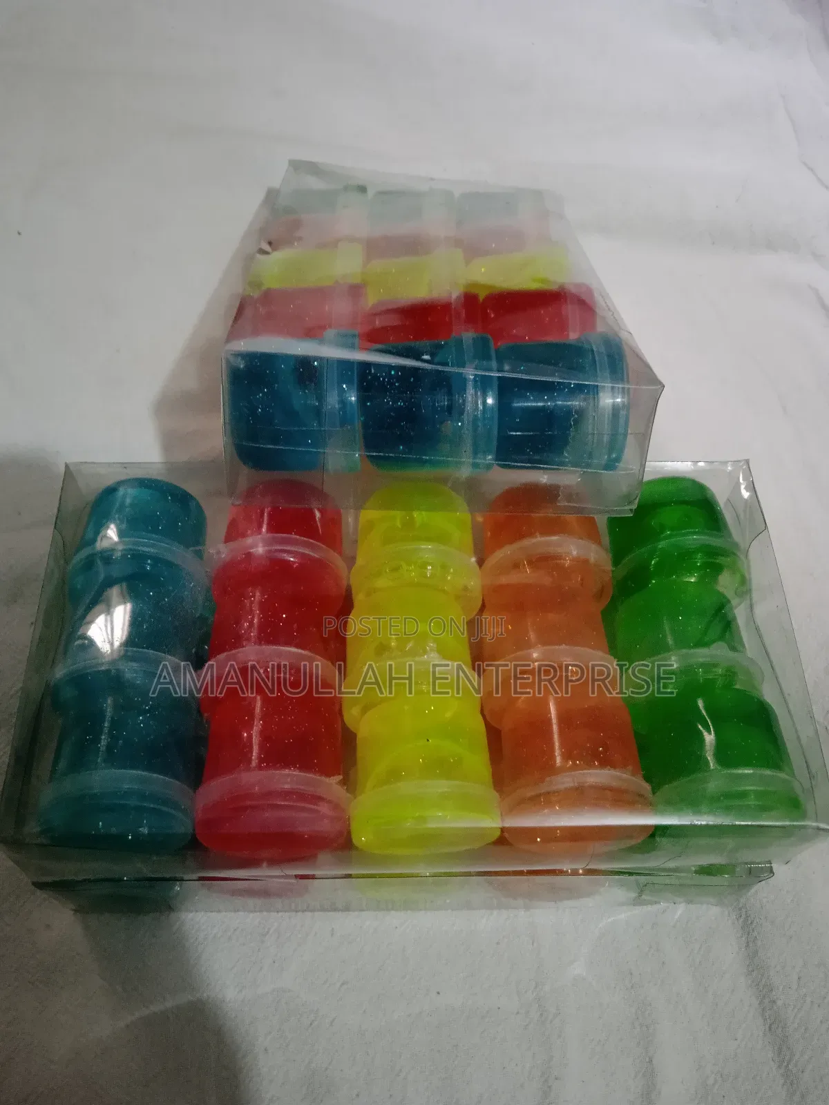 Crystal Mud Slime, Also Known as Crystal Clay or Hand Gum.