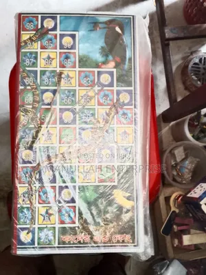 Game Snakes Ladders, Commonly Known as Ludo in Bangladesh and India