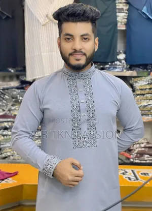 Photo - Embroidery Panjabi New Update Collection Djfy GDJBF Ifbgj KCBH