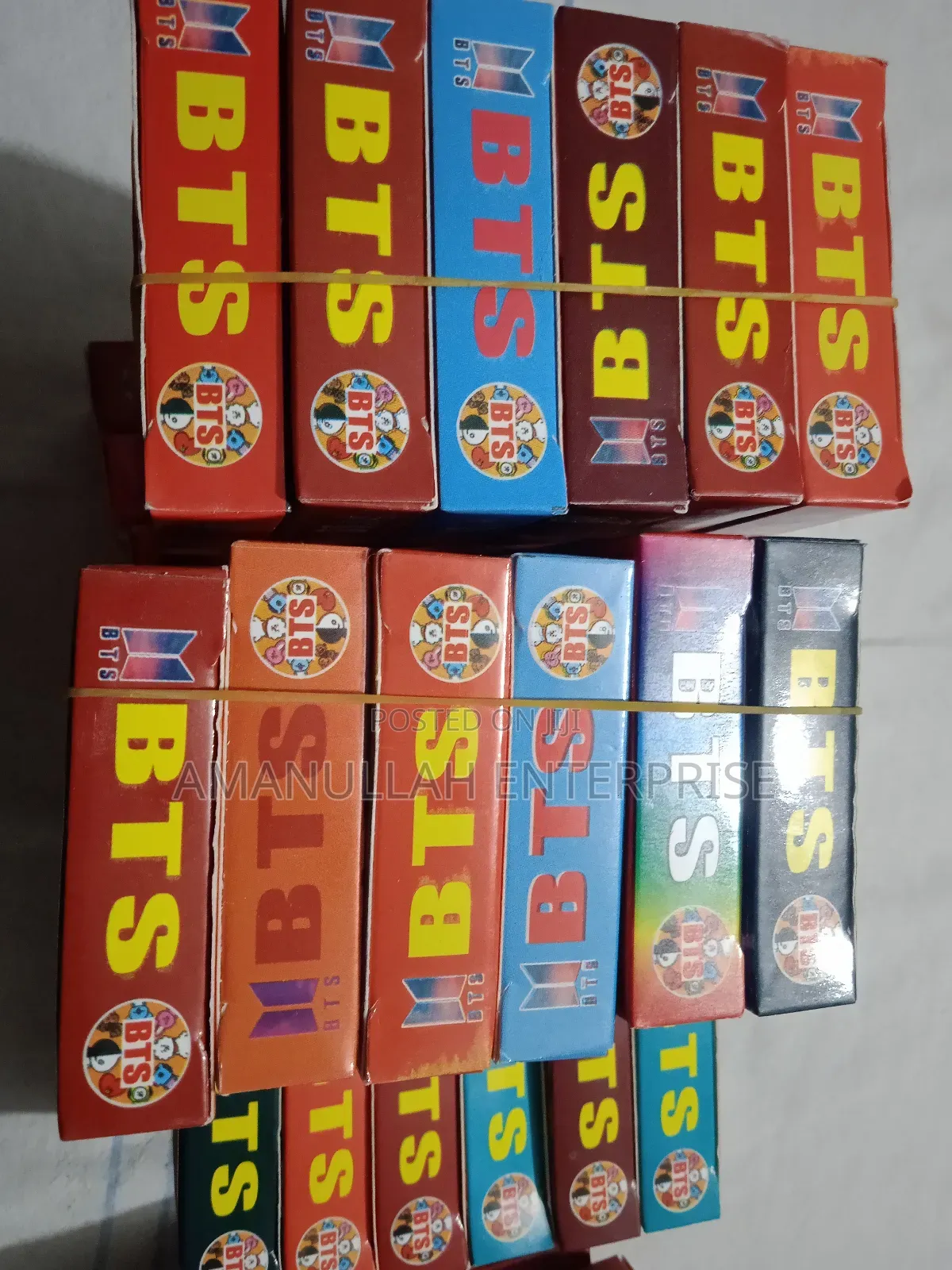 BTS Card South Korean Boy Band Formed by Big Hit Entertainment.