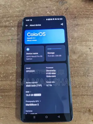 Photo - Oppo Reno 256 GB Gray