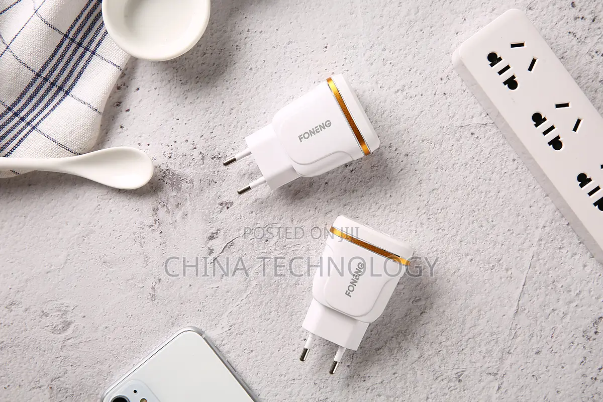 Quiick Charge 12w | Smart Charger Kit | Usb 2x