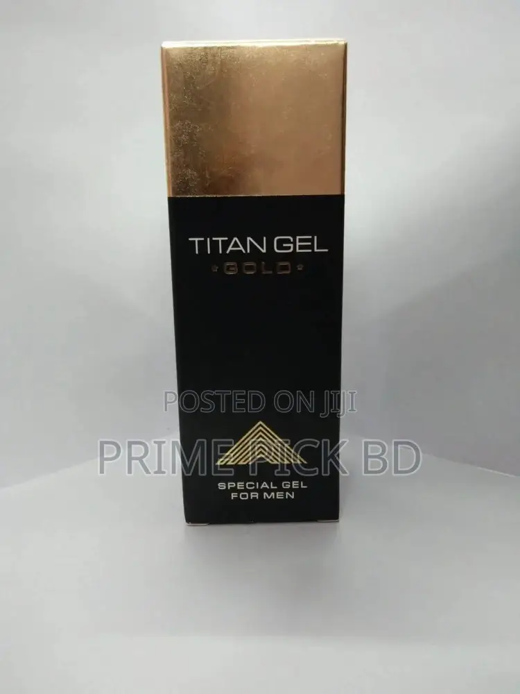 উন্নত মানের Titan Gold Gel — স্থায়ী সমাধান পুরুষের আত্মবিশ্বাসে