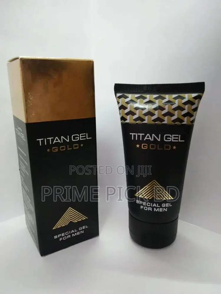 উন্নত মানের Titan Gold Gel — স্থায়ী সমাধান পুরুষের আত্মবিশ্বাসে