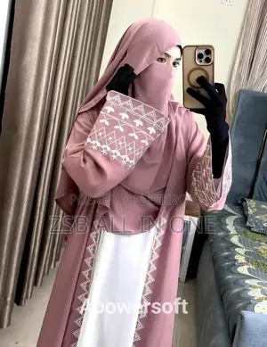 Embroidery Abaya Borka Awesome Style