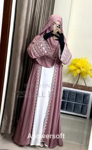 Embroidery Abaya Borka Awesome Style