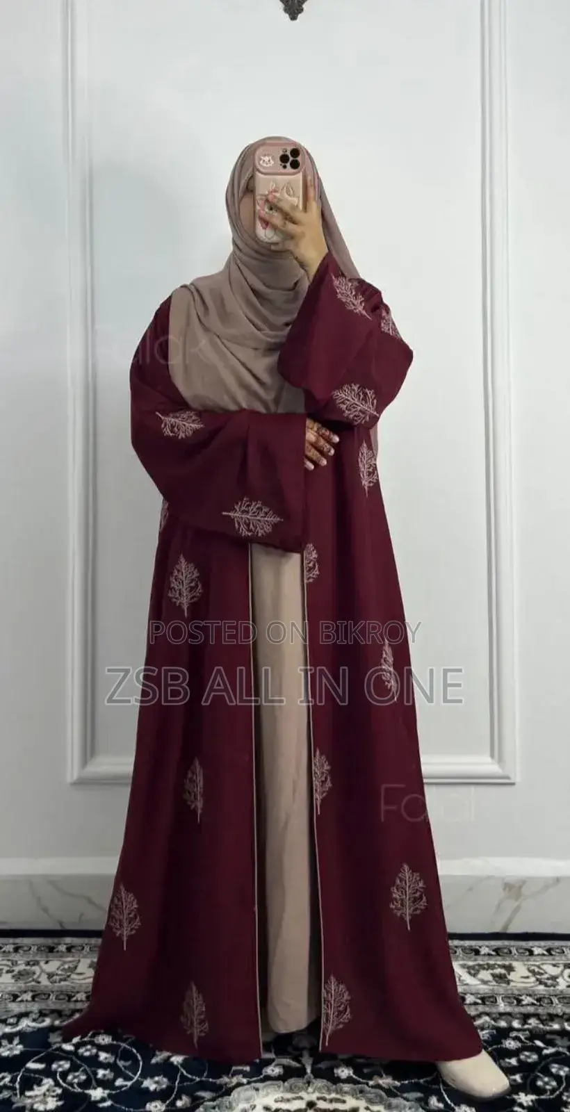 Abaya Elvan Borka Vhdu TBHX KCFH