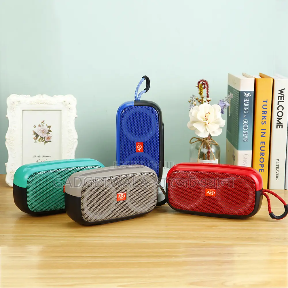Ao-556 RGB Flashlight Wireless Bluetooth Speaker Fm Radio