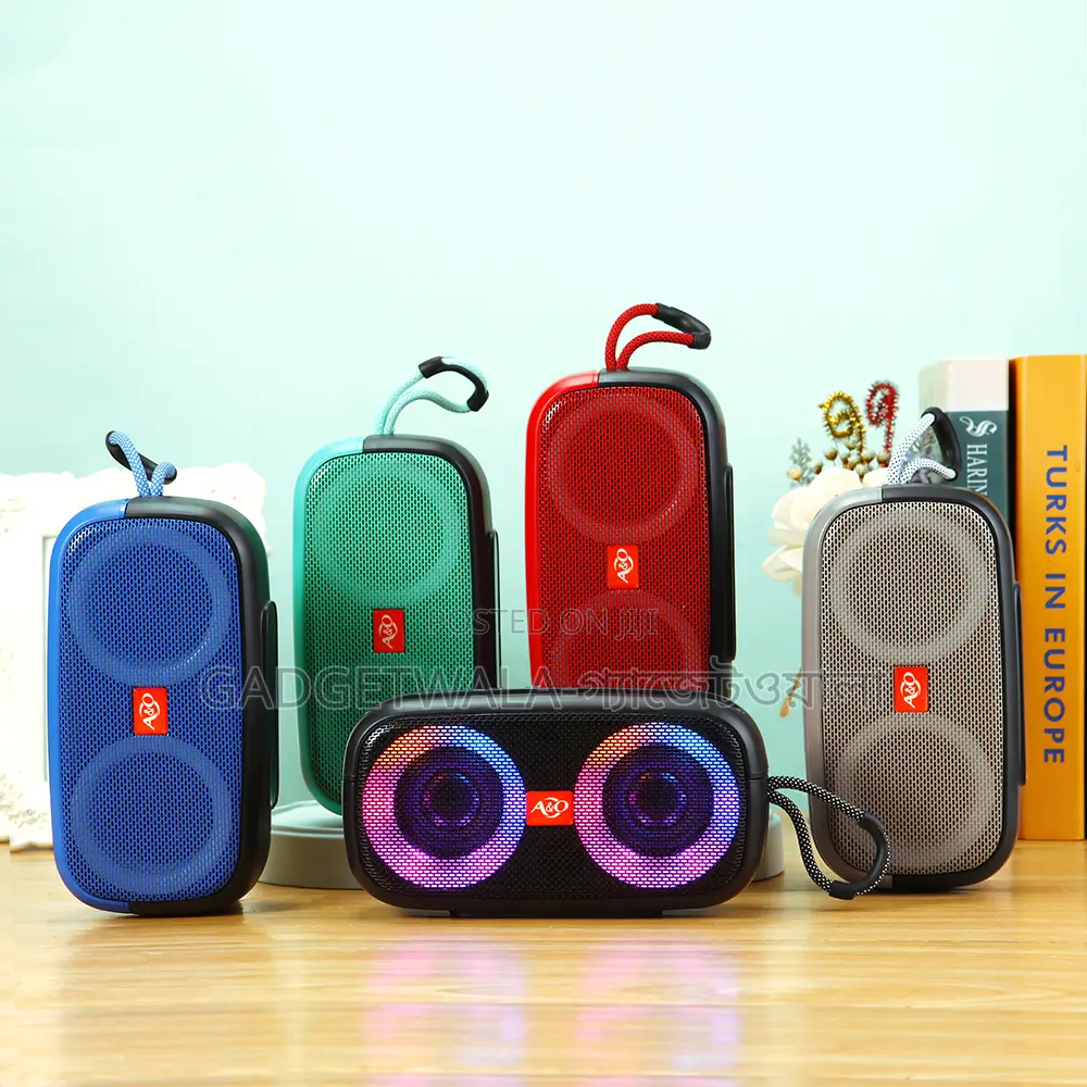 Ao-556 RGB Flashlight Wireless Bluetooth Speaker Fm Radio