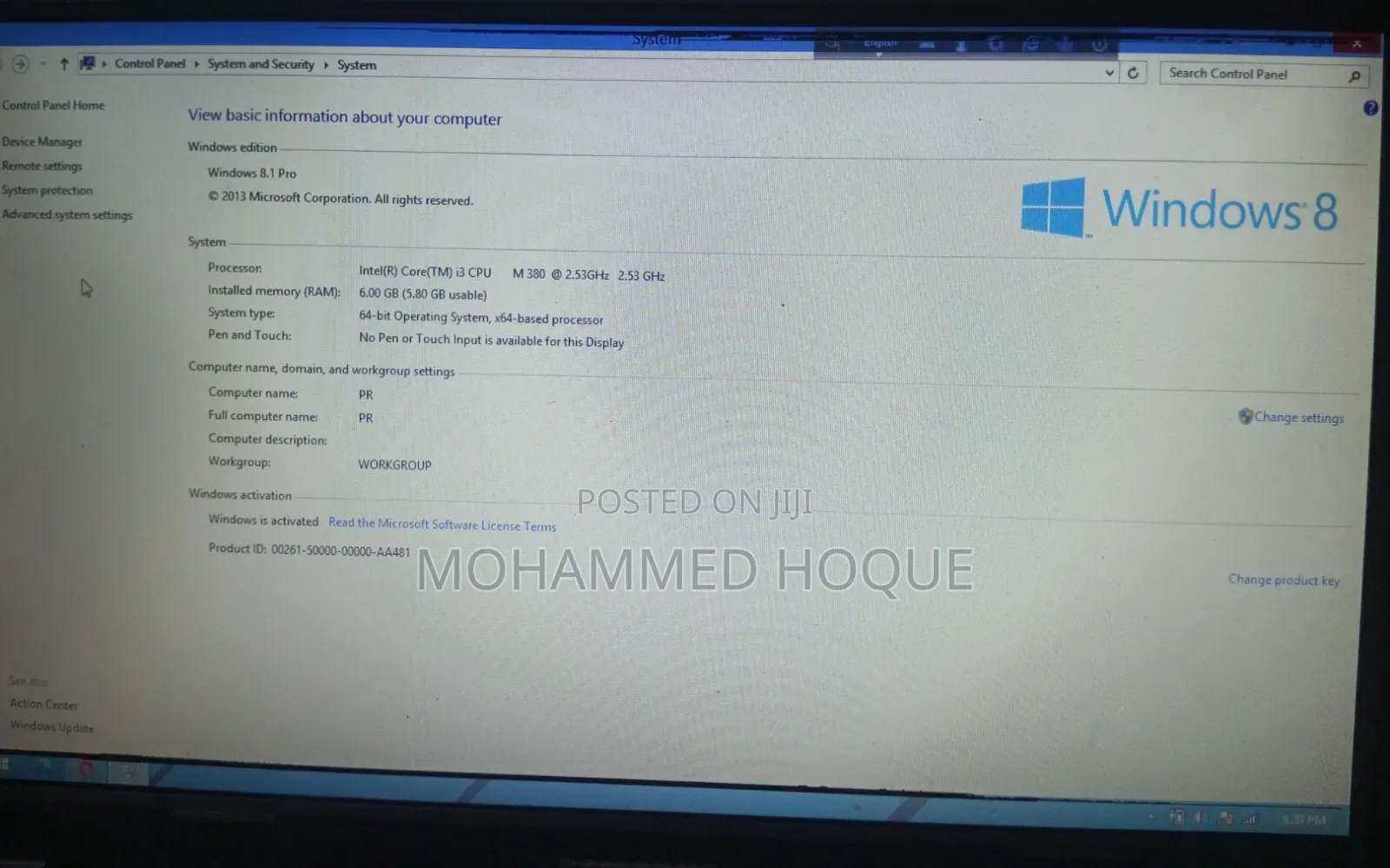 Laptop Samsung R40 6GB Intel Core I3 HDD 500GB