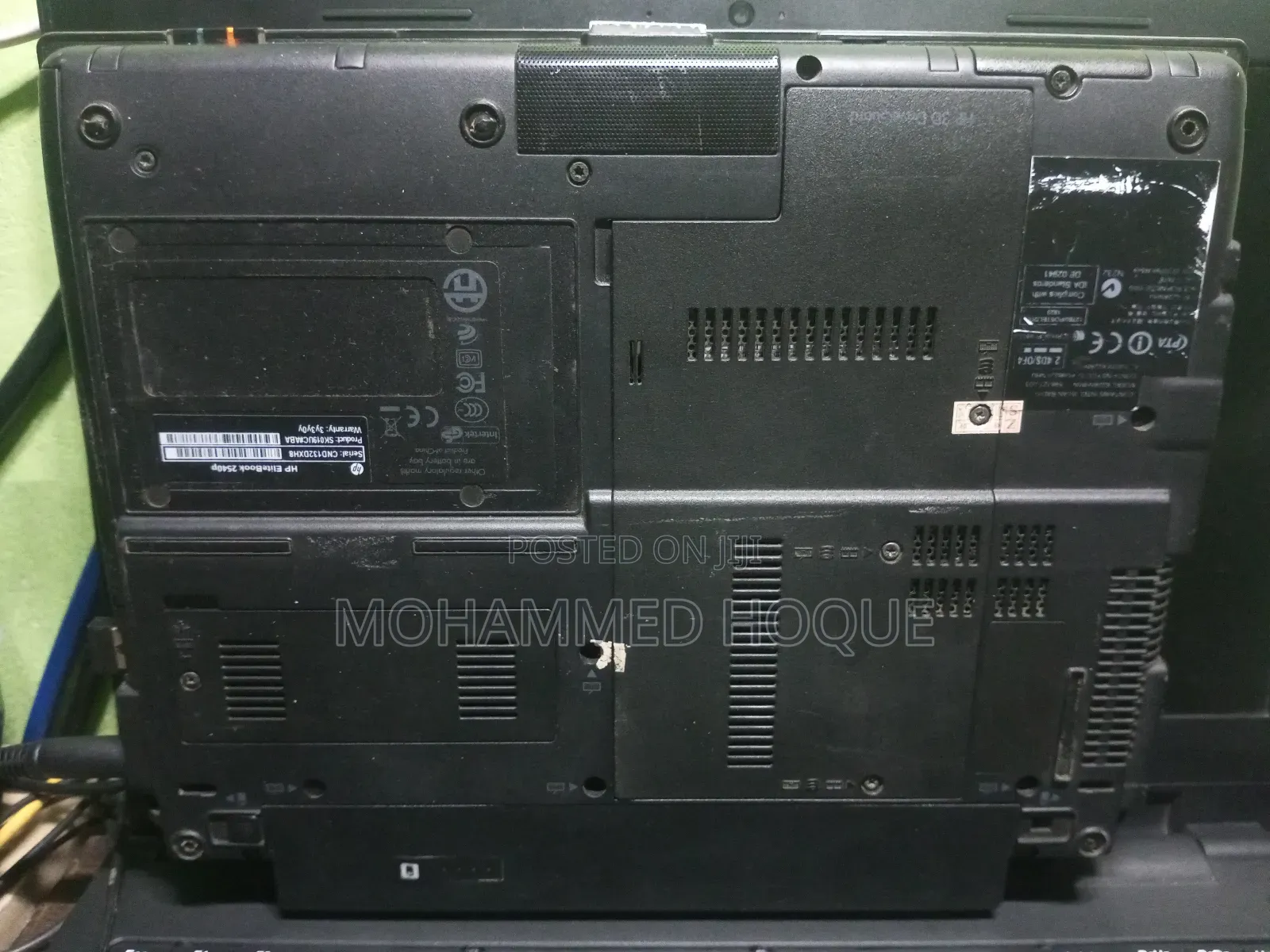 Laptop HP EliteBook 2540P 4GB Intel Core I7 HDD 160GB