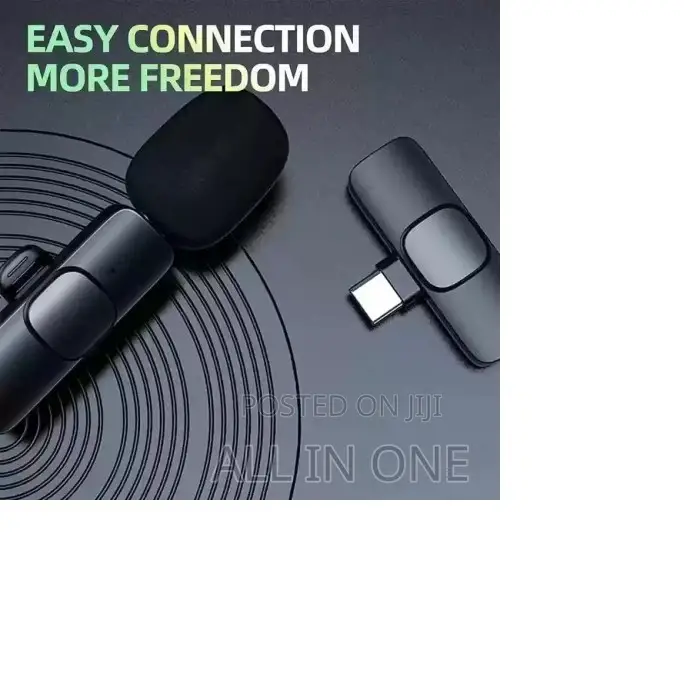  Collar Wireless Microphone for Type C Mobiles / Wireless
