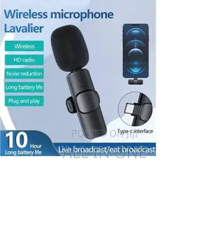  Collar Wireless Microphone for Type C Mobiles / Wireless