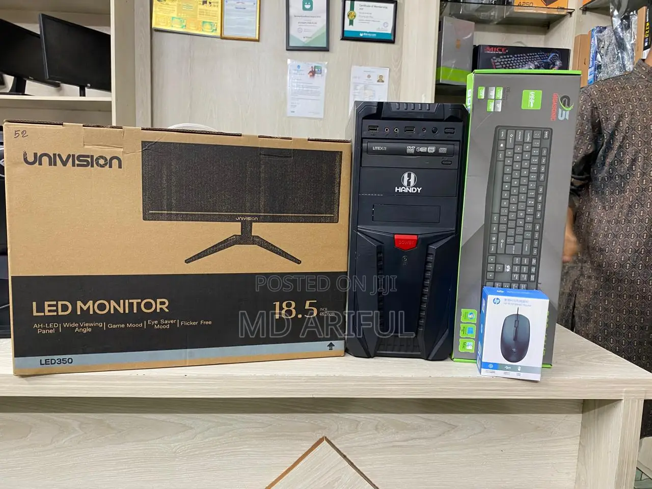 Desktop Computer 8GB Intel Core I3 SSD 256GB