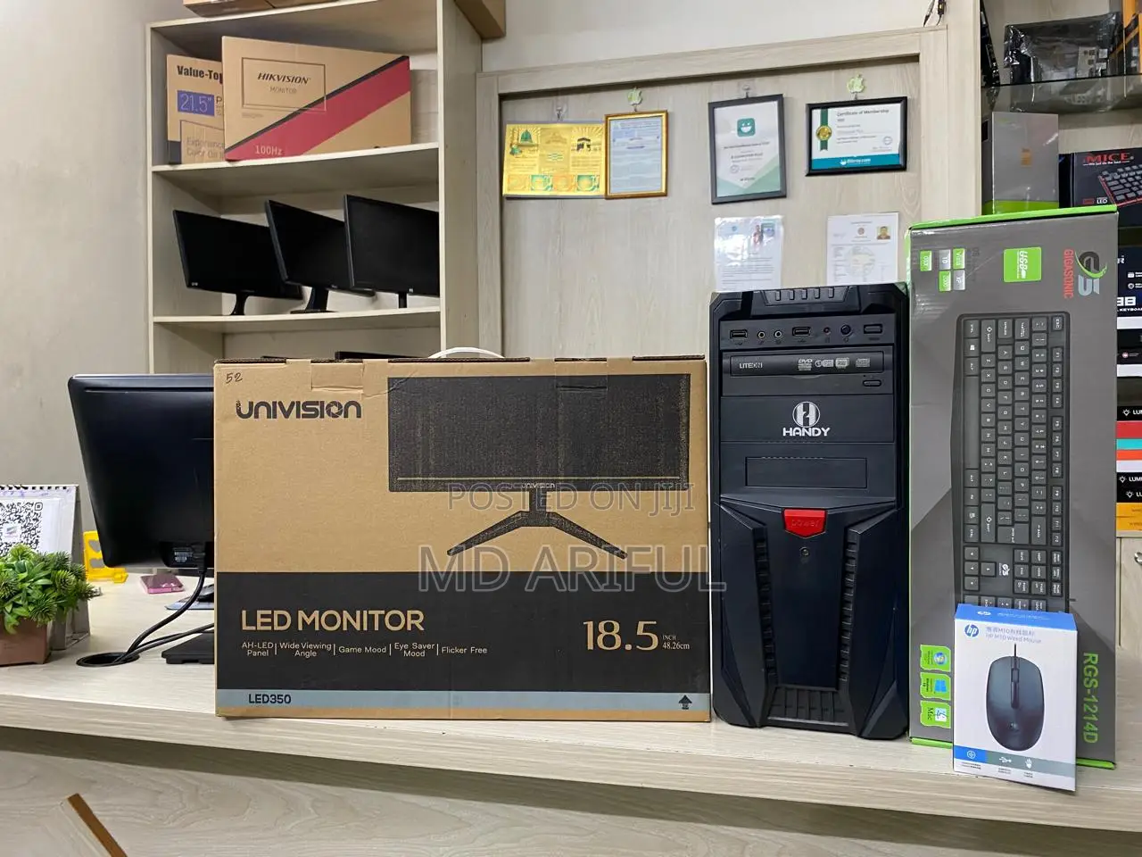 Desktop Computer 8GB Intel Core I3 SSD 256GB