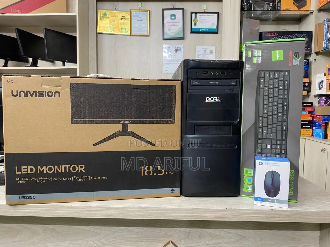 Desktop Computer 4GB Intel Core I5 SSD 128GB